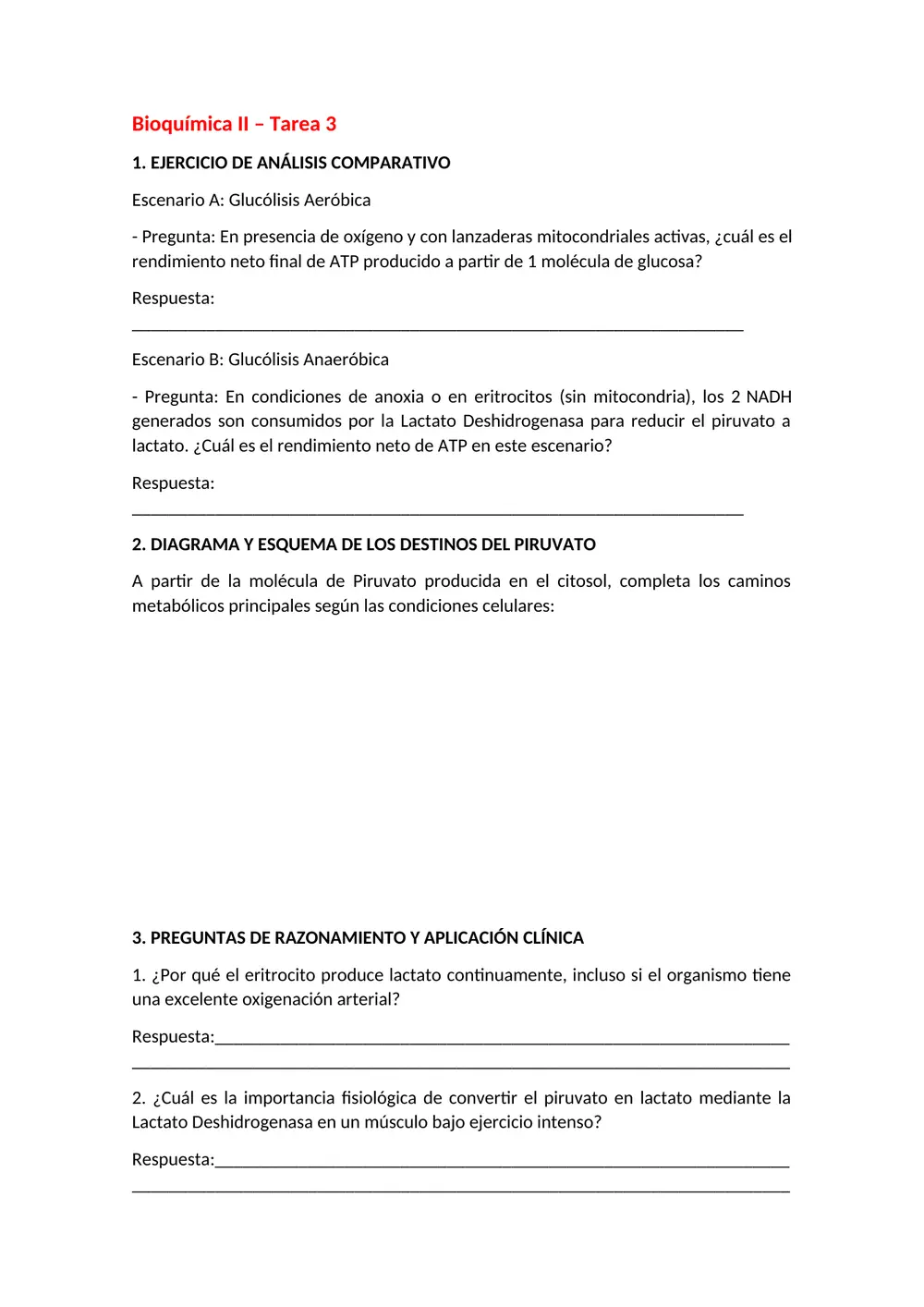Primera página de las actividades 3 y 4